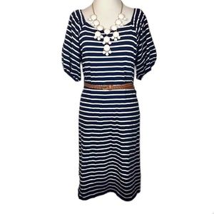 •Loft• Striped Dress